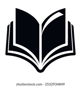 Various Books Vector Line Drawing Icon 