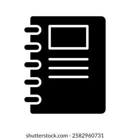 Various Books Vector Line Drawing Icon vector illustration, pictogram isolated on white background. color editable