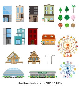 Various building