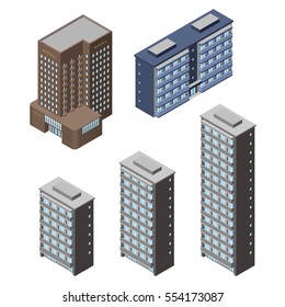 Various building, Solid figure