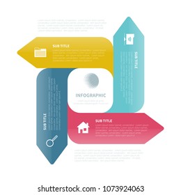 Various business infographic, infographic chart, vector infographic elements

