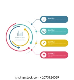 Various business infographic, infographic chart, vector infographic elements
