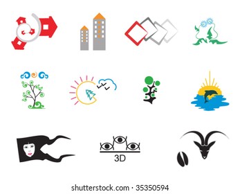 various business symbols