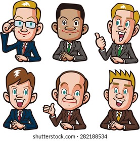 Various businessman
