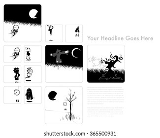 Various of characters design