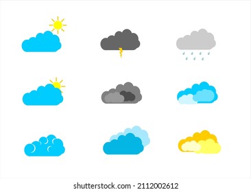Various cloud collection with several conditions