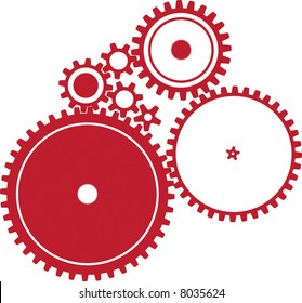 Various cogwheels