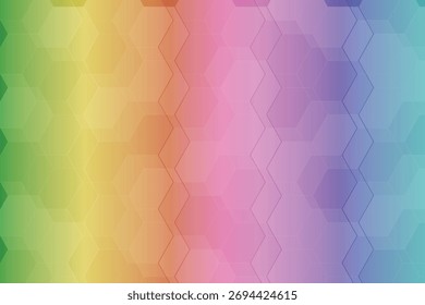 Various color of polygon background