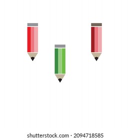 varios colores del logotipo educativo o logotipo académico plano o minimalista