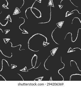 Various curved arrows vector set