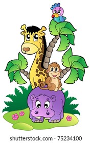 Wild Animals Clipart Images Stock Photos Vectors Shutterstock