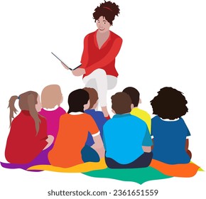 diversos niños haciendo actividades