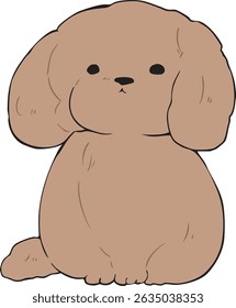 Various dog breeds: Toy Poodle