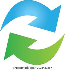 various eco-friendly recycling icons prepared in vector