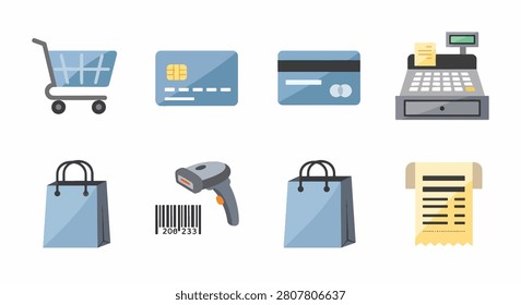 Various electronic gadgets including smartphone tablet laptop smartwatch headphones and power bank