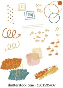 Various Elements for Sign, Design, Journaling, etc
