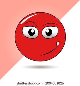 Diversos emoticonos de cara plana grandes conjunto