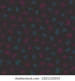 Various foreign currencies signs seamless pattern. Pattern Background. Various currency symbols. Exchange foreign currency pattern. Exchange foreign currency icon.