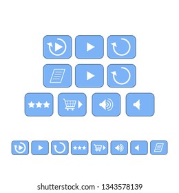 Various game icon graphics