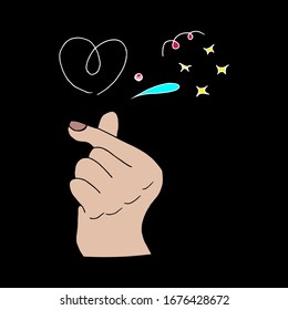 Various gestures of human hands isolated. Vector flat illustration in various situations. Vector design elements for infographics, web, internet, presentations.
