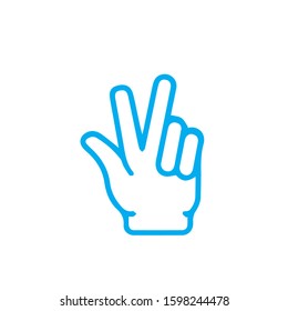Various gestures of human hands. Vector flat illustration of hands in different situations. Vector design elements for web, infographic, presentation, communication, emoticons