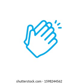 Various gestures of human hands. Vector flat illustration of hands in different situations. Vector design elements for web, infographic, presentation, communication, emoticons