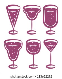 various glass set