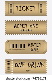 Various Golden Ticket Set