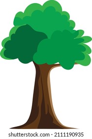 various green trees that you can use as additions in your work, such as adding trees in your animated film.