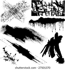 Various Grunge Objects