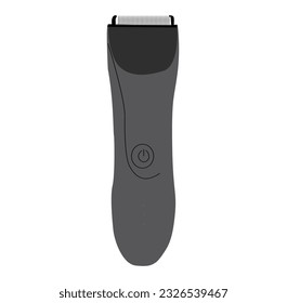 Various hair dresser tools on pink background with copy space