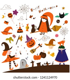 various halloween items
