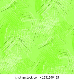Various Hatches. Seamless Pattern with chaotic Hand Drawn Lines. Modern Background for Paper, Wallpaper, Linen. Vertical, Horizontal and Diagonal Strokes. Grunge Vector Texture