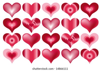 Various Heart Designs