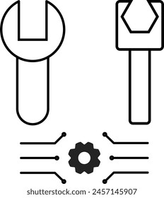 Various icon set such hand tools  icon and more. Eps 10 icon set.