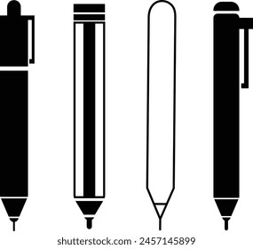 Various icon set such pen  icon and more. Eps 10 icon set.
