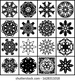 various illustrations of mandala symbols, january 29, 2020.