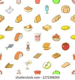 Various images set. Background for printing, design, web. Usable as icons. Seamless. Colored.