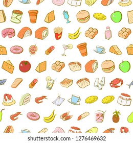 Various images set. Background for printing, design, web. Usable as icons. Seamless. Colored.