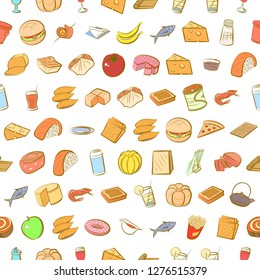 Various images set. Background for printing, design, web. Usable as icons. Seamless. Colored.