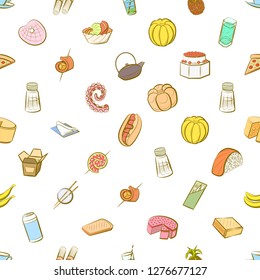 Various images set. Background for printing, design, web. Usable as icons. Seamless. Colored.