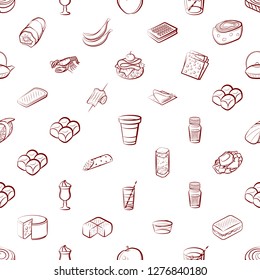 Various images set. Background for printing, design, web. Usable as icons. Seamless. Binary color.