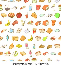 Various images set. Background for printing, design, web. Usable as icons. Seamless. Colored.