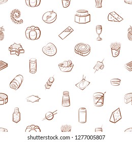 Various images set. Background for printing, design, web. Usable as icons. Seamless. Binary color.
