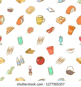 Various images set. Background for printing, design, web. Usable as icons. Seamless. Colored.