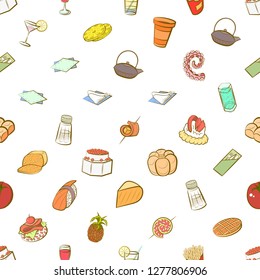 Various images set. Background for printing, design, web. Usable as icons. Seamless. Colored.