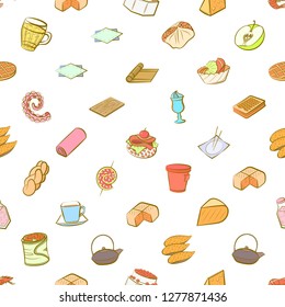 Various images set. Background for printing, design, web. Usable as icons. Seamless. Colored.