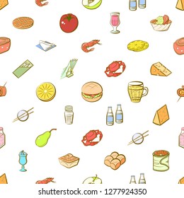 Various images set. Background for printing, design, web. Usable as icons. Seamless. Colored.