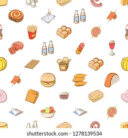 Various images set. Background for printing, design, web. Usable as icons. Seamless. Colored.