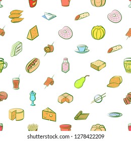 Various images set. Background for printing, design, web. Usable as icons. Seamless. Colored.